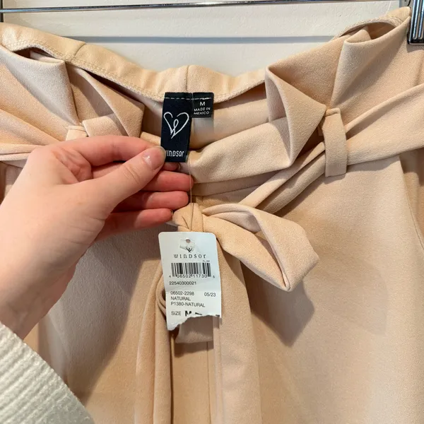 Windsor Nude Paper Bag Dress Pants - Image 4