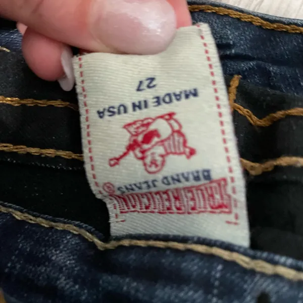 True Religion- Size 27 Jeans - Image 3
