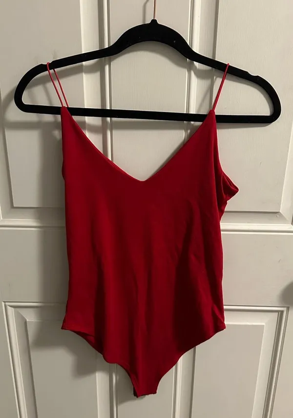 White and Red Gaze USA Bodysuit - Image 11