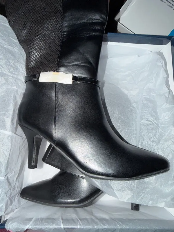 Karen Scott Freylyn‎ Buckled Dress Boots Black - Image 3