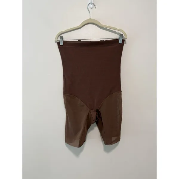 Honeylove NWT The Super‎ Power Sculptwear Shapewear Short in Brown Size 1X - Image 2