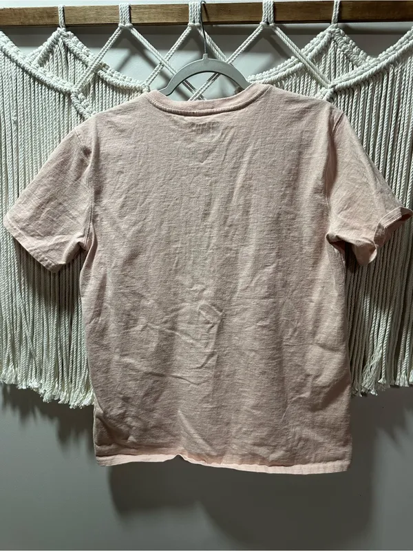 Carhartt Women's Short-Sleeve Pocket Tee in Blush Pink - Image 2
