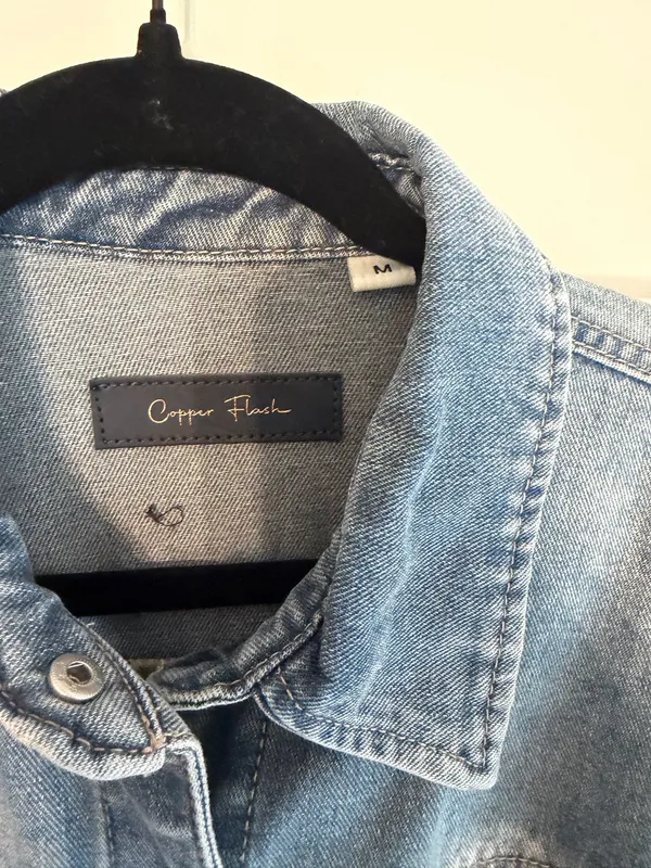 Boutique Denim Shacket - Image 4