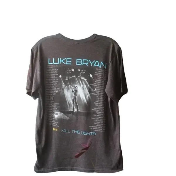 Luke Bryan Kill The Lights Tour Concert Tee - Image 5