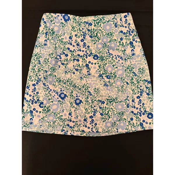 Tory Burch Sport Skort Women XS‎ Floral Print Performance Tennis Golf Skirt - Image 5