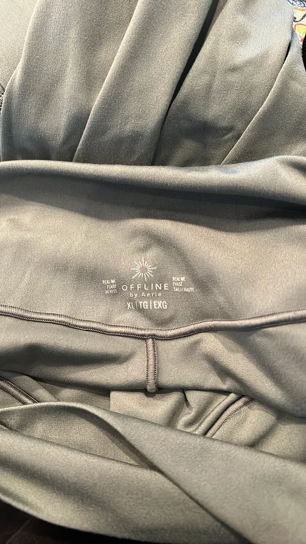 Crossover Aerie Flare Leggings - Image 2