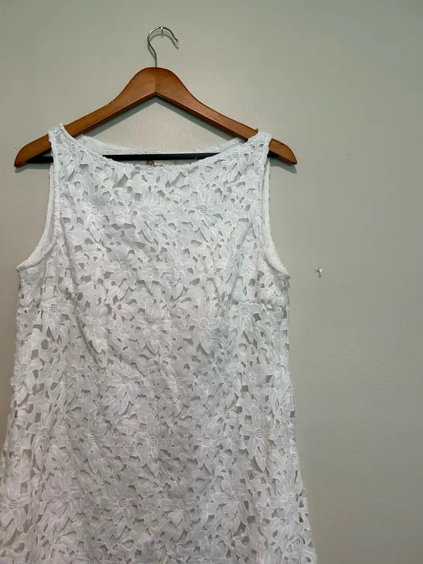White dress (L) Size L - Image 2