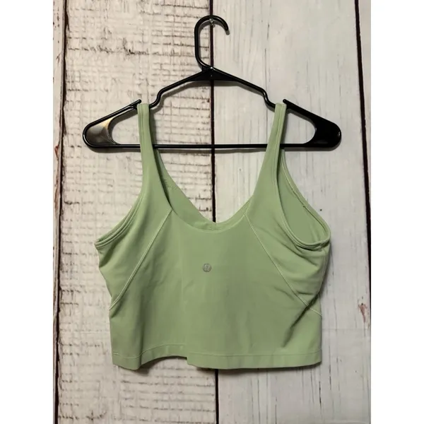 Lululemon Align Tank Top Creamy Mint Nulu Size 10 A/B Cup LW1CW8S - Image 2