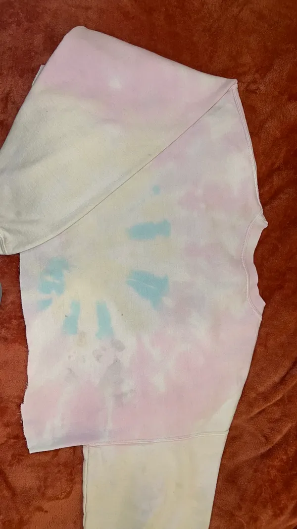 Multicolored Oversized Sweatshirt Multiple Size XL - Image 5