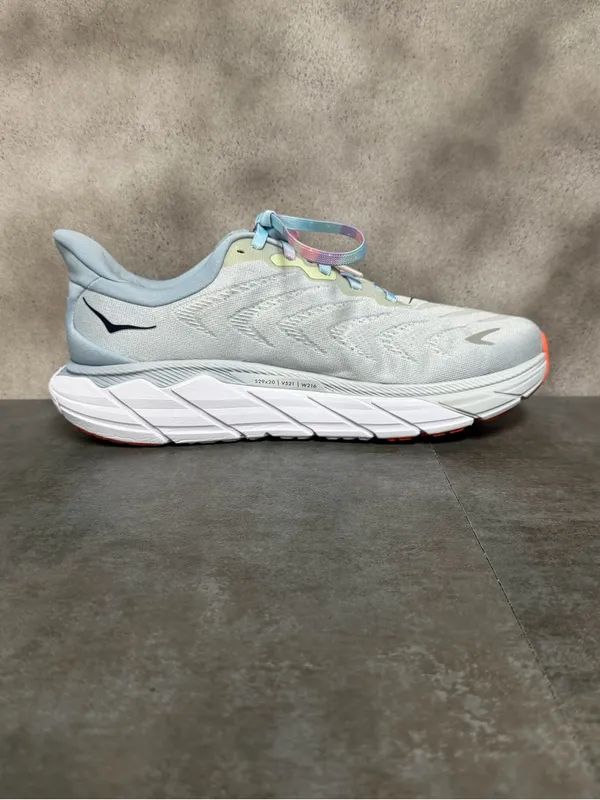 Hoka One One Arahi 6 Women's Wide Running Shoes Plein Air/Blue Fog Size 11D - Image 8
