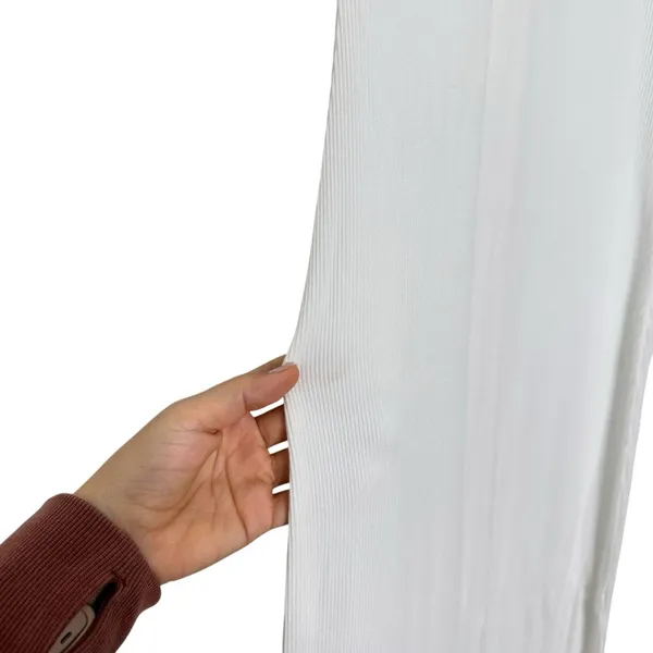 Skims White Soft Ribbed Maxi Dress - Image 3