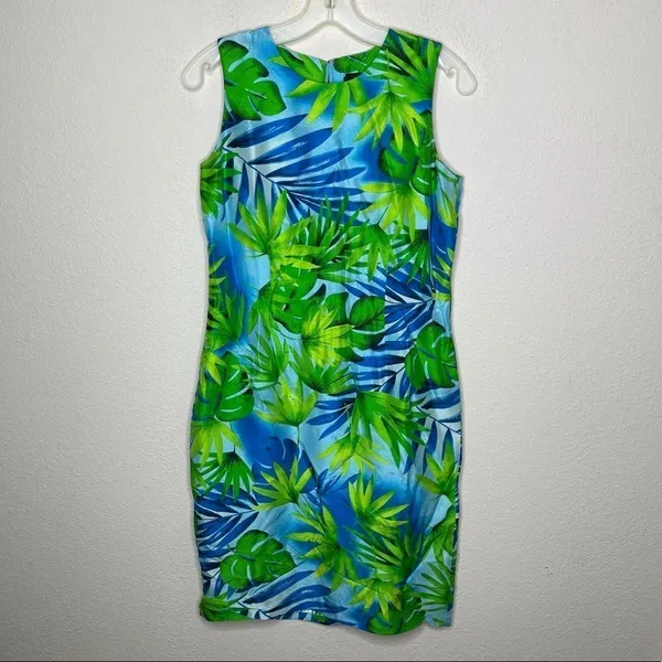 Vintage Moda Seta‎ Silk Sleeveless Dress - Image 7