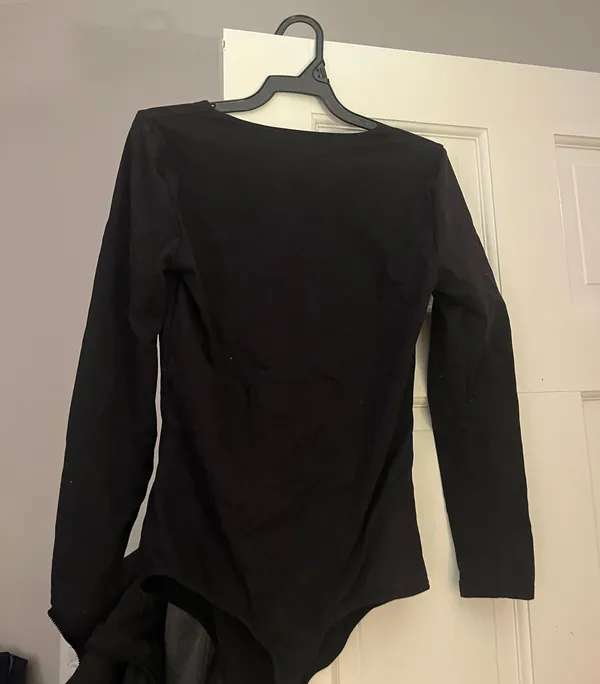 Black Bodysuit Size M - Image 2