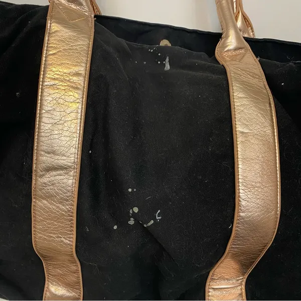 Victoria’s Secret rose gold canvas large tote bag - Image 7