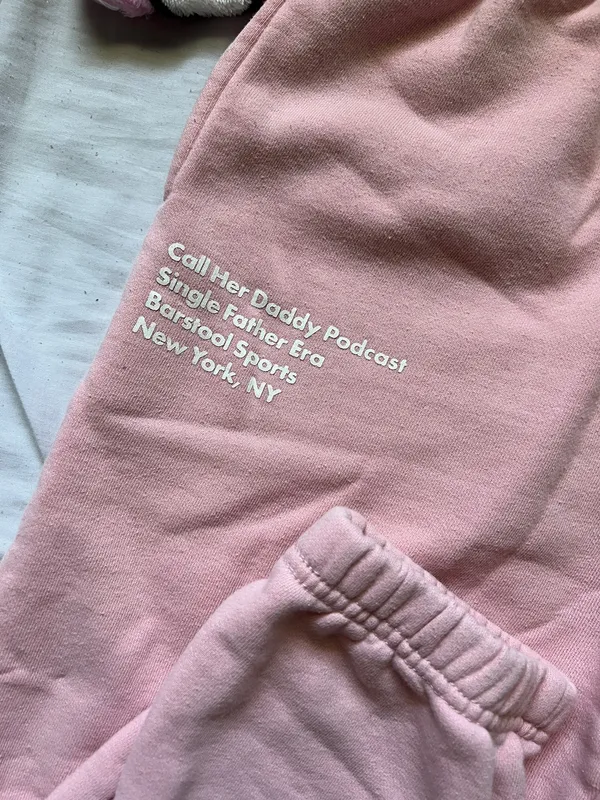Call Her Daddy Pink Barstool Sports Pink Jogger - Image 2
