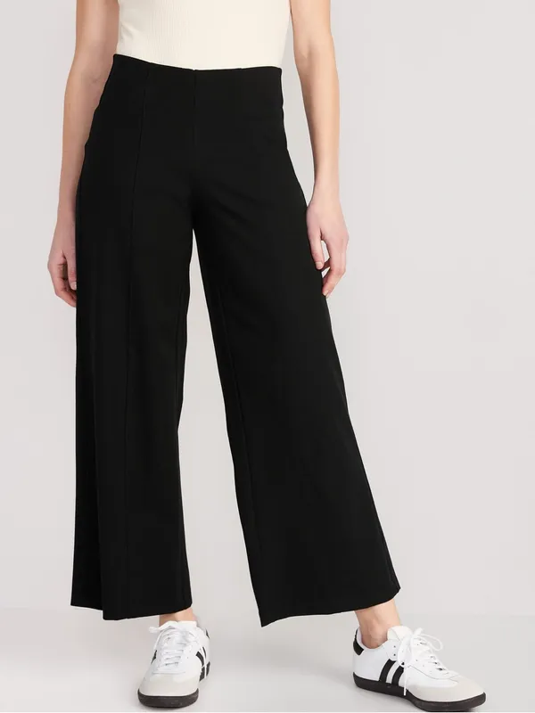 Old Navy High-Waisted Pull-On Pixie Wide-Leg Pants XXL NWT - Image 3