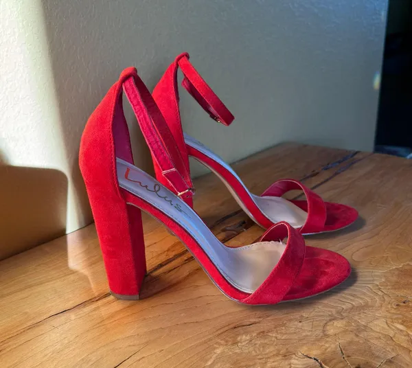 Lulus Red Heels - Image 2