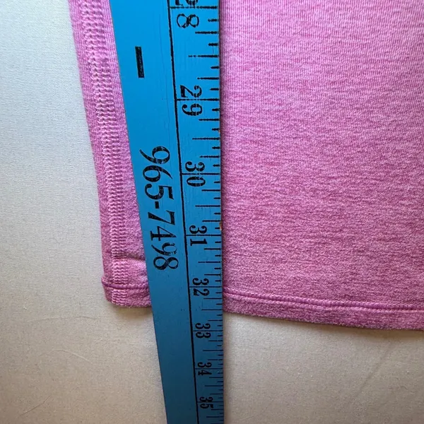 Vuori Weekend Flare Pant Heathered Pink Yoga Leggings VW4339 Womens Medium - Image 8