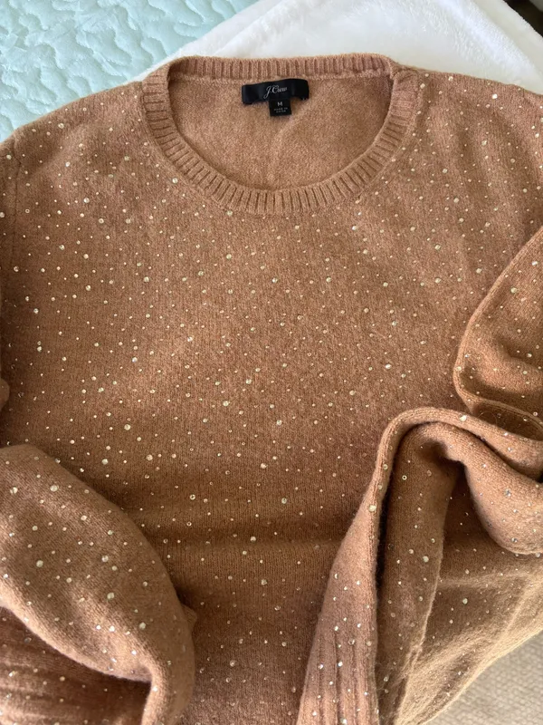 J.Crew Sparkly Sweater Holiday - Image 5