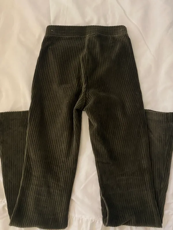 Aerie Ribbed  Flare Pants - Image 2