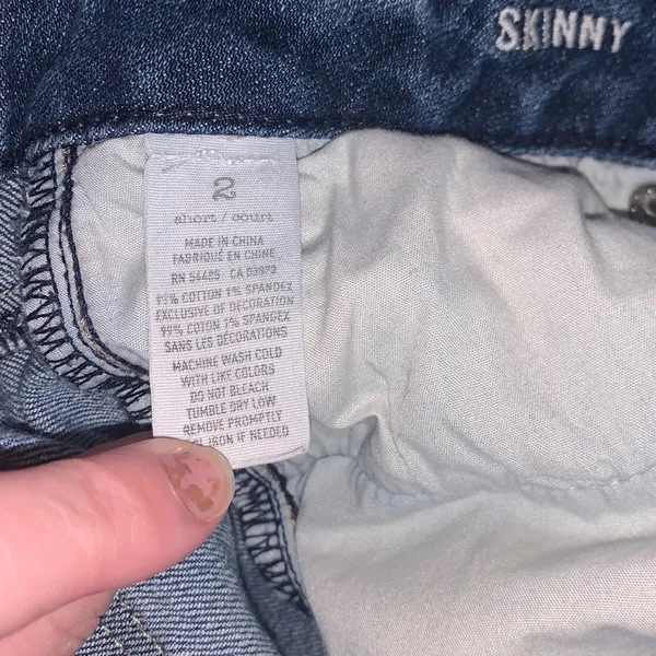 American Eagle Outfitters Stretch Skinny Jeans Blue Denim Woman’s 2 - Image 7
