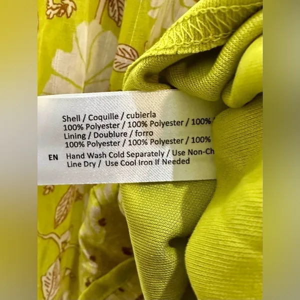 NWT BAND OF THE FREE Keahi Lime and Cream Floral Halter Maxi‎ Dress - small - Image 7