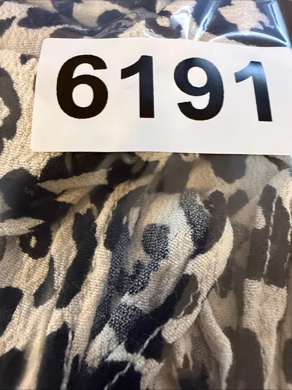 MARE MARE X ANTHROPOLOGIE Black White Leopard‎ Print Lynda Maxi Dress Size Small - Image 9