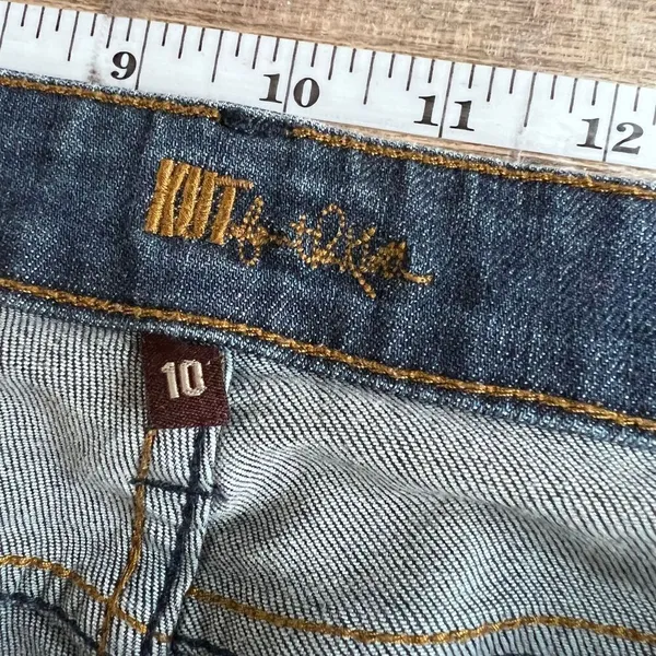 Kut from‎ the Kloth ‘Farrah’ baby boot cut jeans 10 KFTK - Image 6