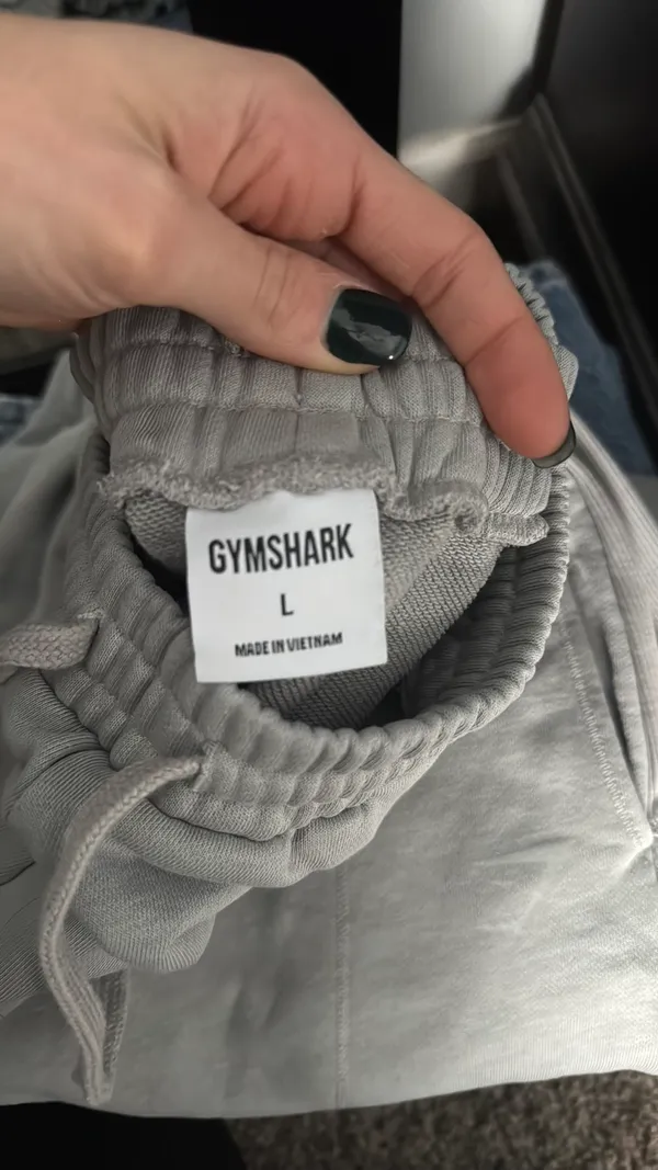 Gymshark Sweatpants Light Blue - Image 5