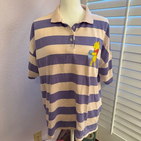 Vintage 90s Disney Rugby Polo - Image 2