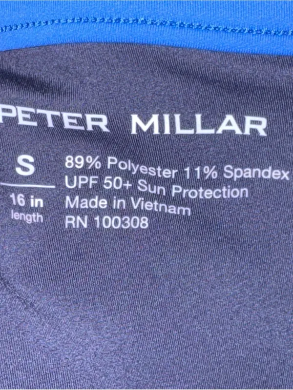 Peter Millar Skort Blue S Alice Golf Tennis Activewear Pull On Stretch 16" - Image 6