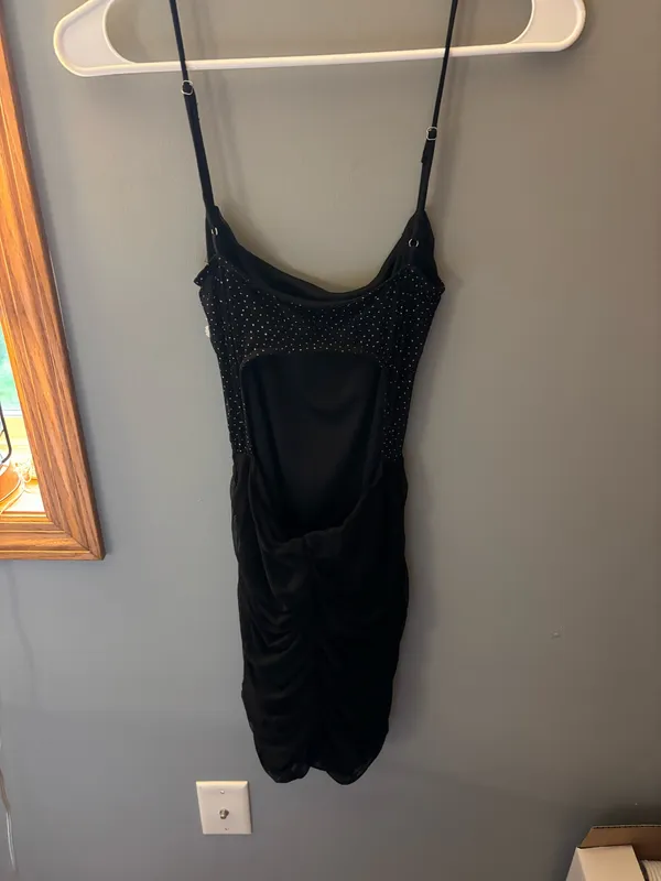 Lucy in the Sky Homecoming Dress Black - Image 2