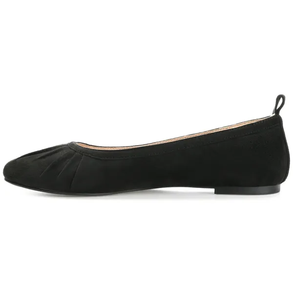 Journee Womens Flats Size 7.5 Black Tannya Slip-On Round Toe Ballet Dress Shoes - Image 10