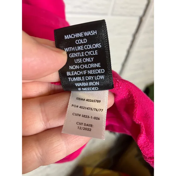 Torrid foxy off the shoulder skater dress‎ pockets hot pink women's size 0/large - Image 5