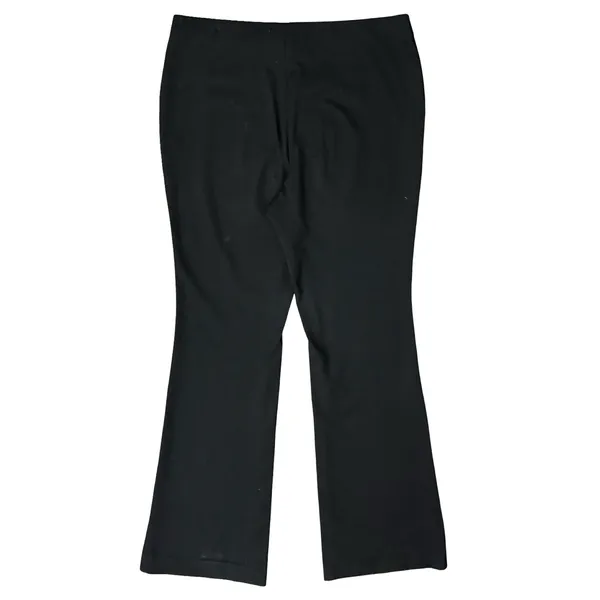 Alfani Black Stretch Button Detail Bootcut Slacks Trousers size M Professional - Image 4