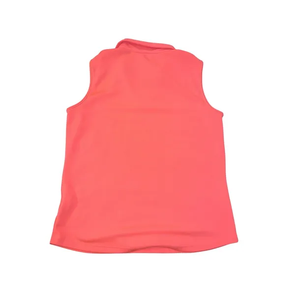 Lady Hagen Sleeveless Polo Shirt Womens Medium Coral Pink‎ Golf Top Golfcore - Image 3