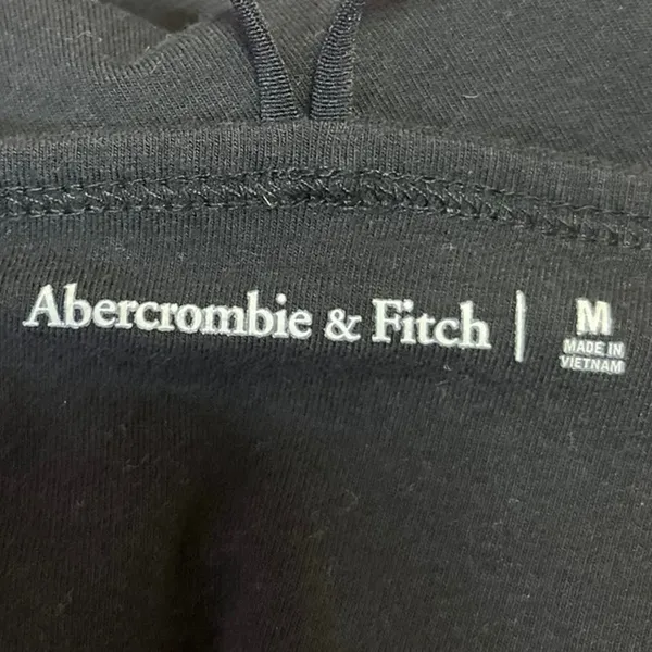 Abercrombie & Fitch Black Sleeveless Stretch Cami Camisole Bodysuit Tank Top M - Image 3