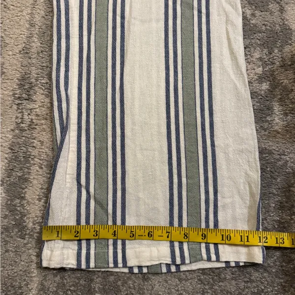 Indigo Rein Blue and White Striped Linen Pants - Image 7