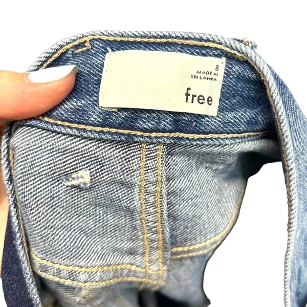 Aritzia Wilfred Free Nikki Relaxed Jeans Non Stretch‎ Size 8 - Image 8