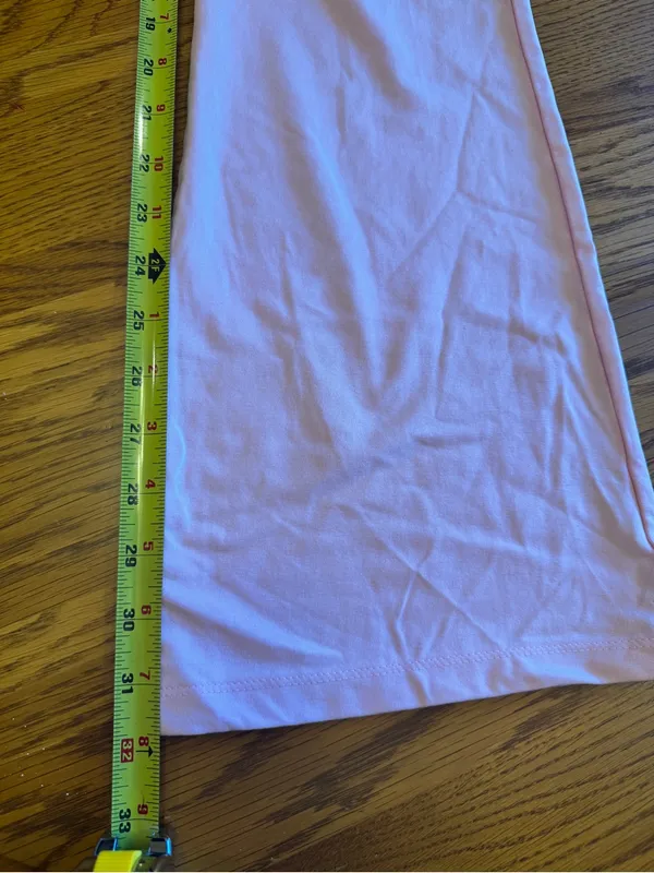 Victoria’s Secret PINK Y2K Bling Cotton Foldover Flare Leggings No Size Tag Sm? - Image 7