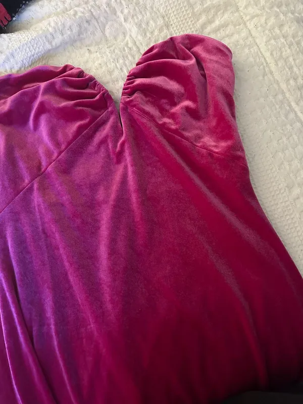 ZARA Velvet Dress - Image 5