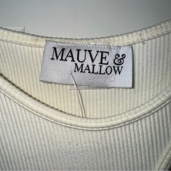 Mauve & Mallow crop top Brown - Image 3