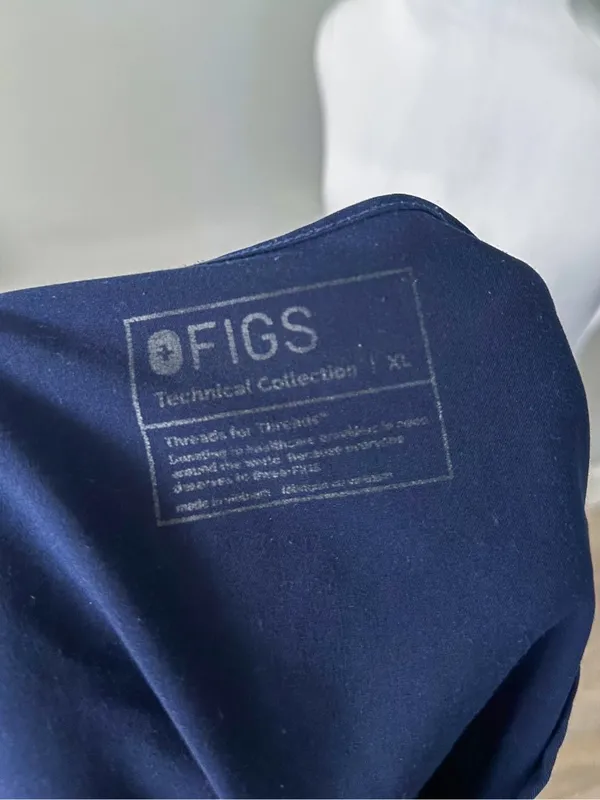 Figs Navy Blue Top - Image 3
