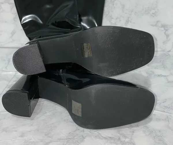 Princess Polly Black Marianne Boots - Image 4