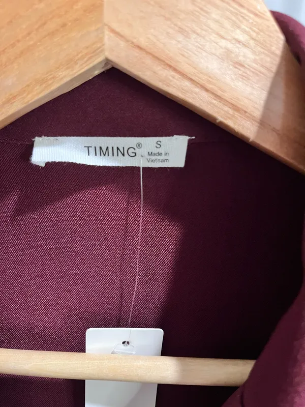 Timing Burgundy Women Vest - Image 4