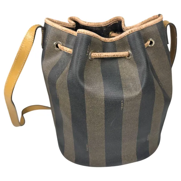Fendi Vintage Pequin Mon Tresor Bucket Bag Drawstring – FLAWS PROJECT - Image 9