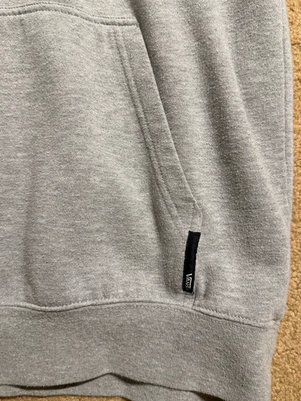 Vans Classic Grey Hoodie in Medium - Image 3