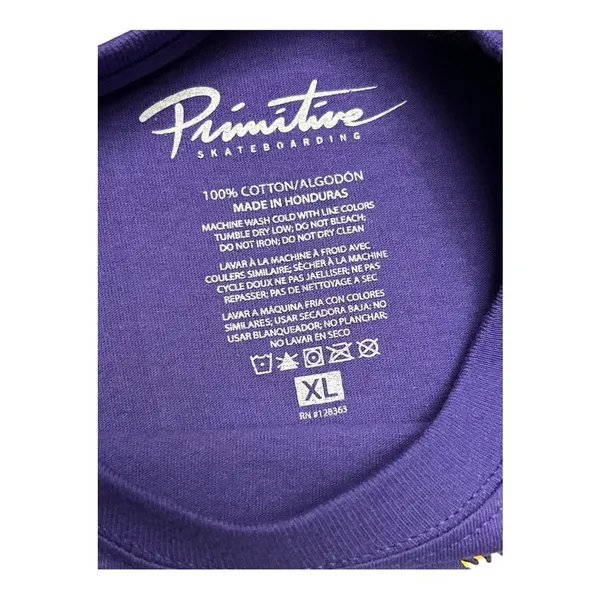 Primitive Purple Wizard Graphic Tee NWT - Image 4