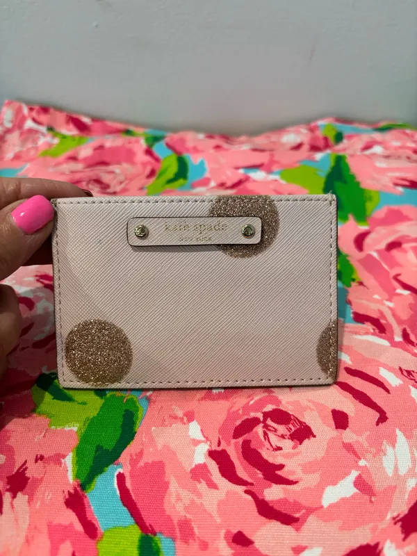 Kate Spade Pink Card Wallet - Image 6
