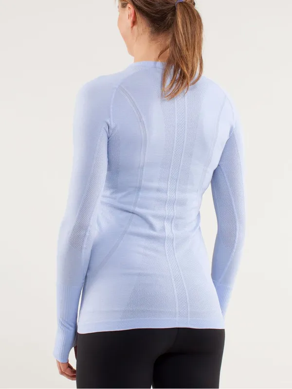 Lululemon Run: Swiftly Tech Long Sleeve Lavender Dusk size 4 new without tags 🍋 - Image 2